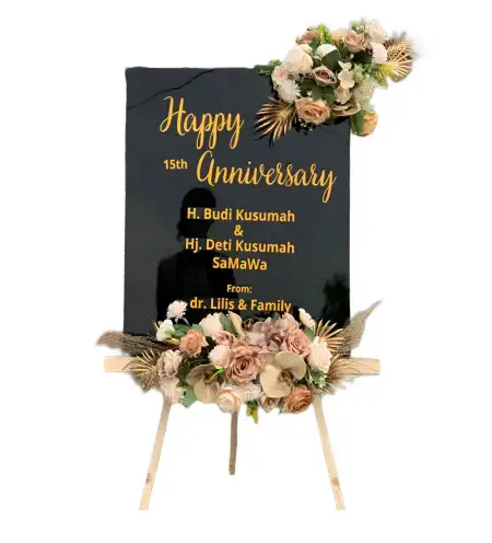 Papan Bunga Akrilik Kmp Melayu Tim